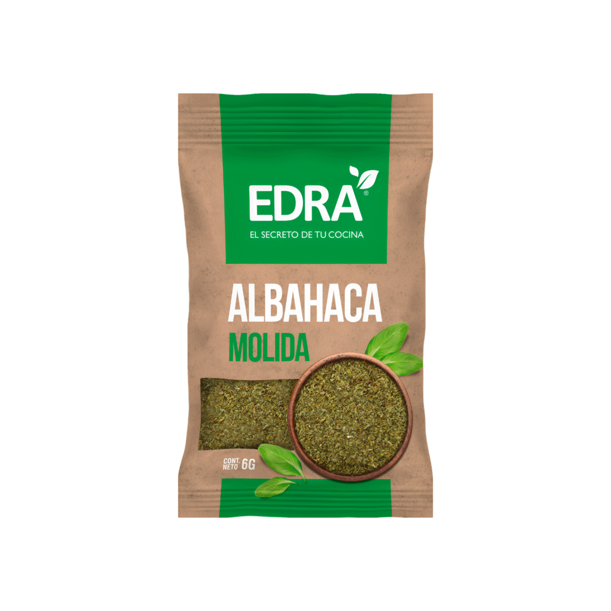 ALBAHACA MOLIDA EDRA 6 G