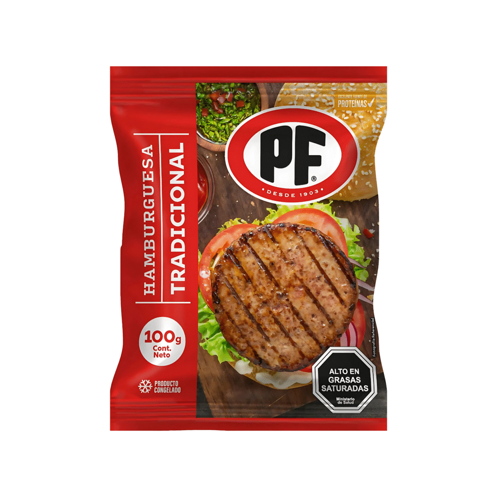 HAMBURGUESA TRADICIONAL PF 100 G