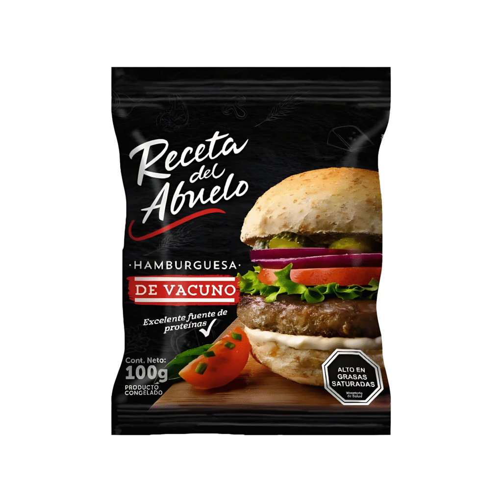 HAMBURGUESA DE VACUNO RDA 100 G