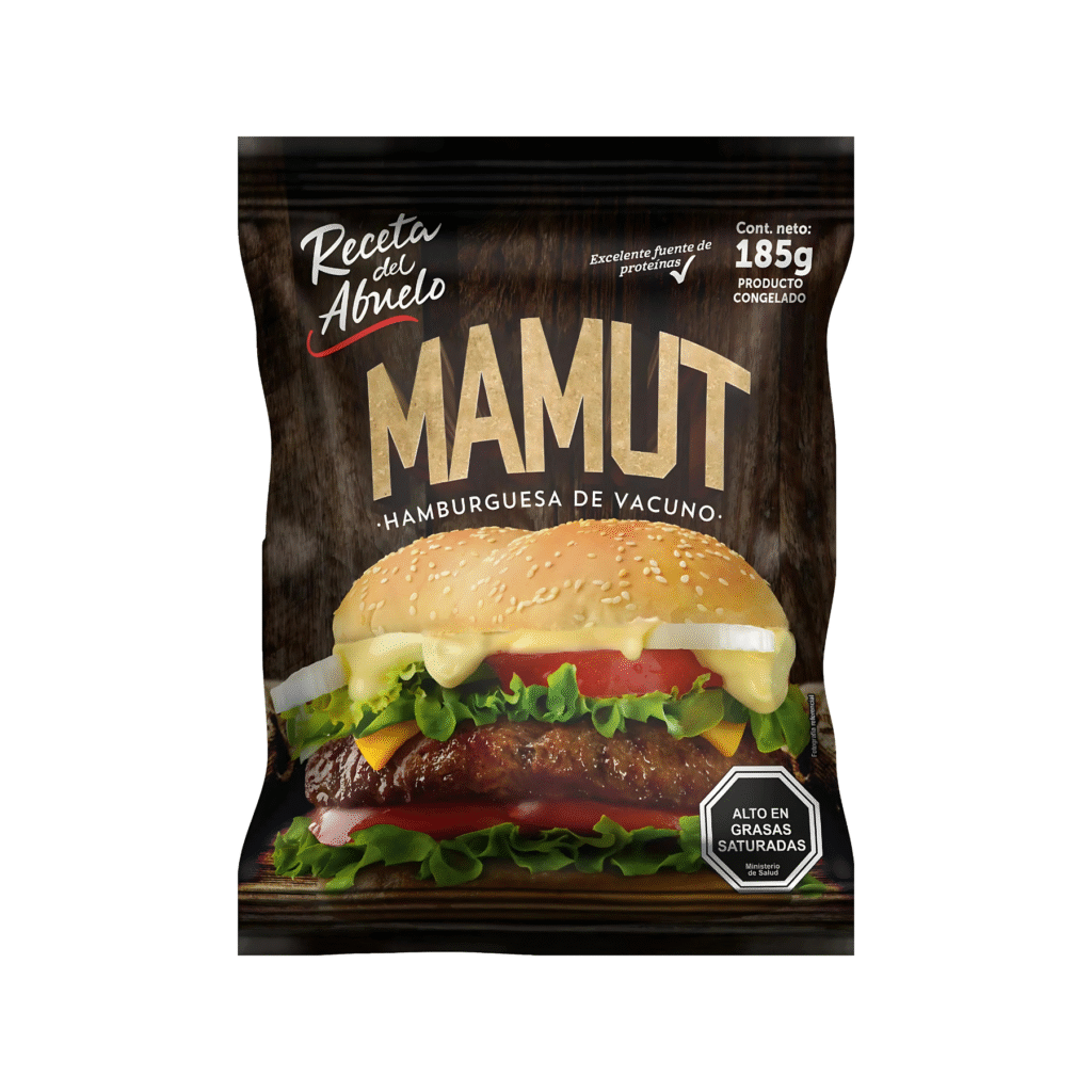 HAMBURGUESA DE VACUNO MAMUT RDA 185 G