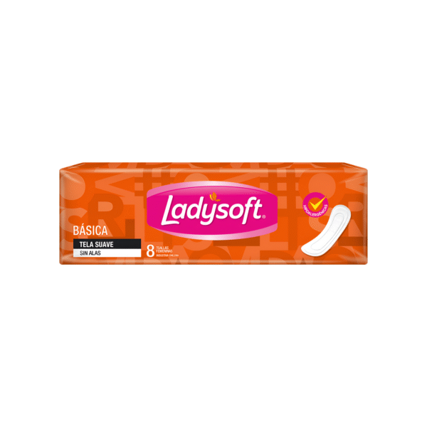 LADY SOFT TOALLA HIGIENICA BASICA 8 U