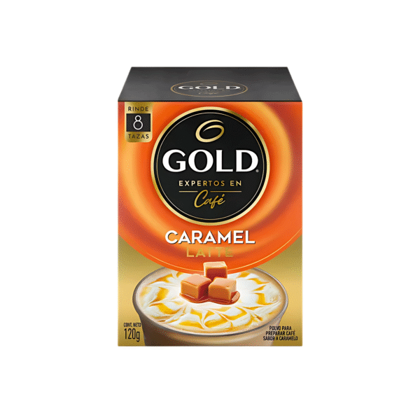 DISPLAY CAFE CARAMEL LATTE GOLD 8U X 15 G