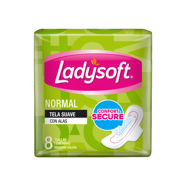 LADYSOFT TOALLA HIGIÉNICA NORMAL 8 U