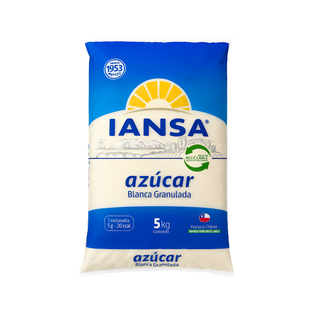 AZÚCAR BLANCA GRANULADA IANSA 5 KG