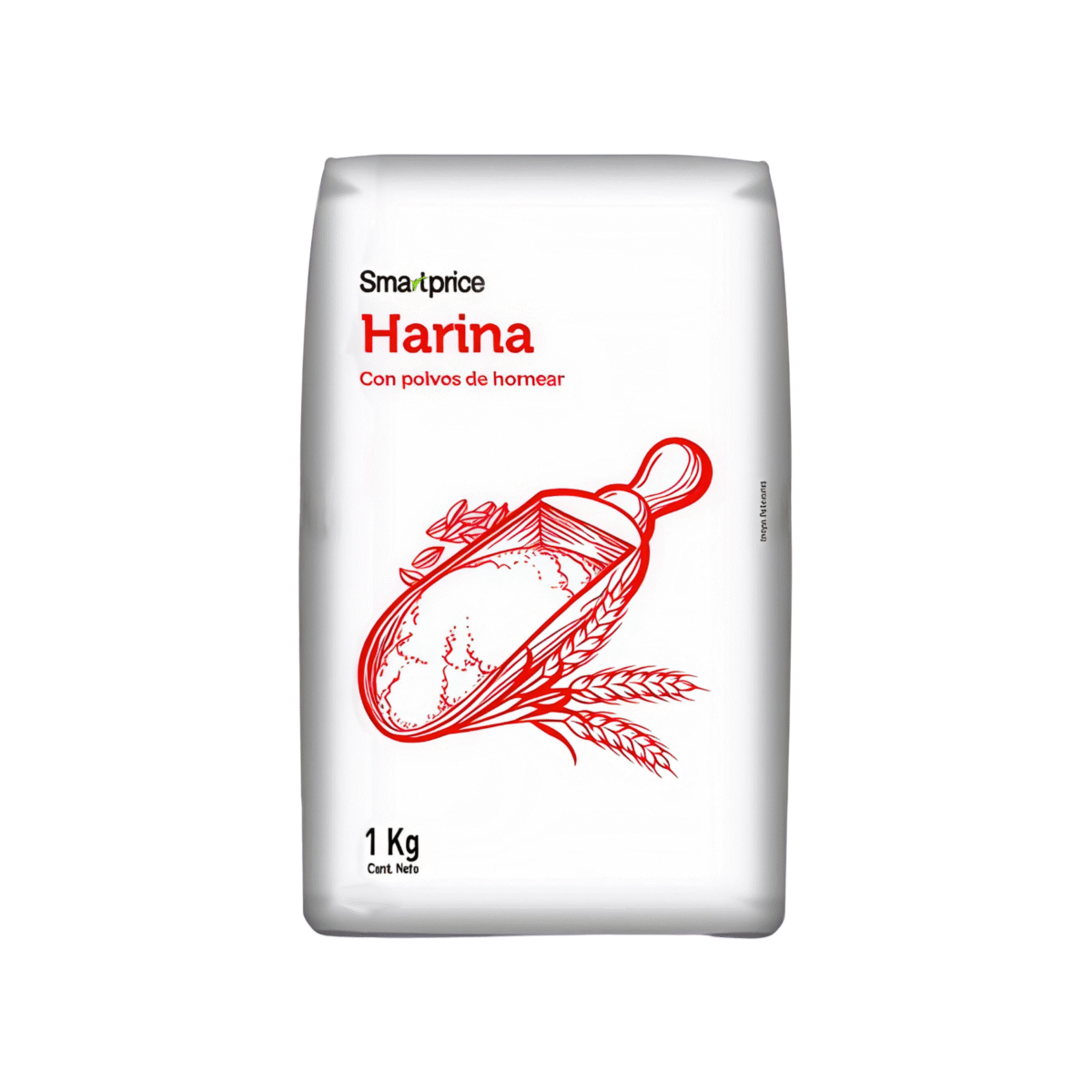 HARINA CON POLVO DE HORNEAR SMART PRICE 1 KG