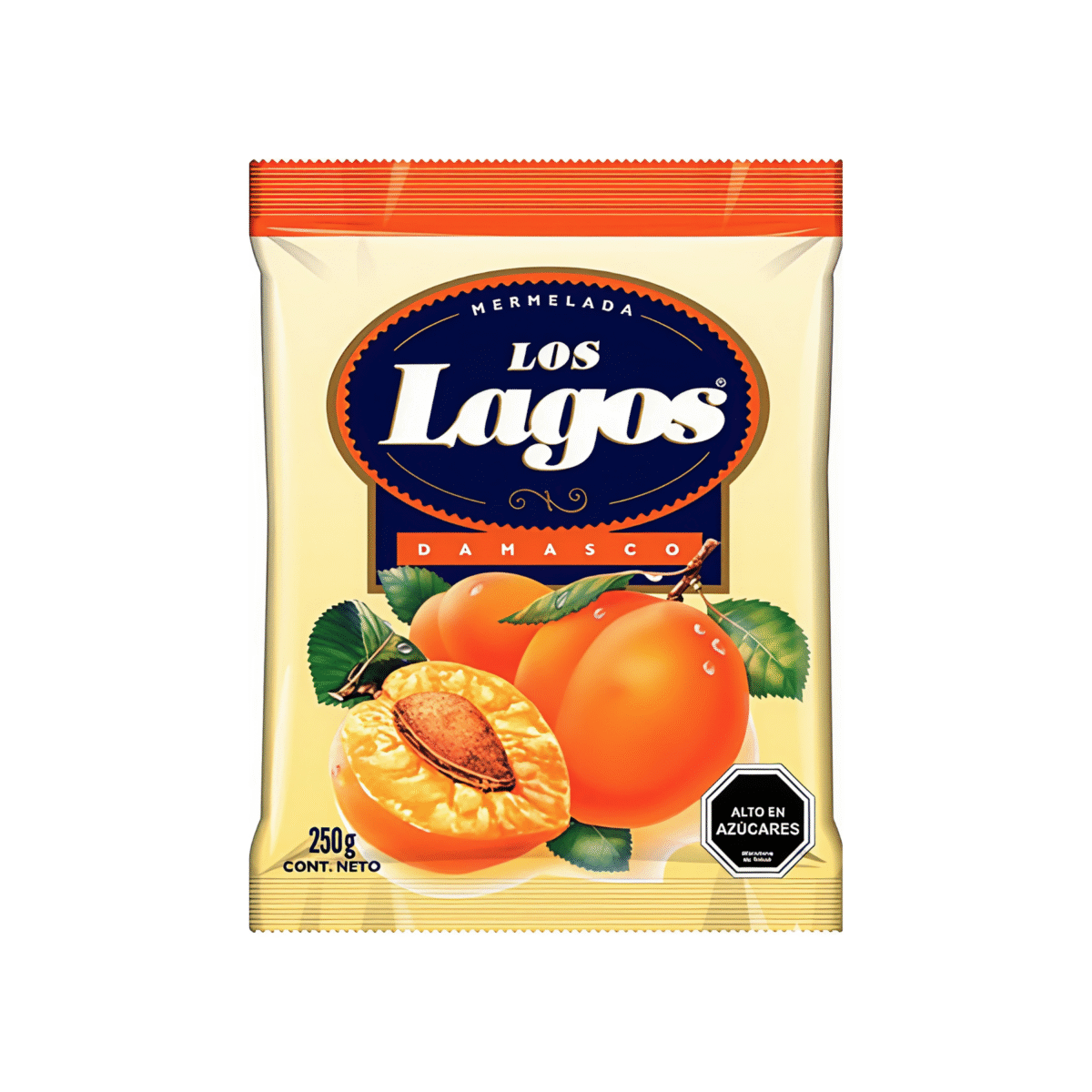MERMELADA LOS LAGOS DAMASCO 250 G