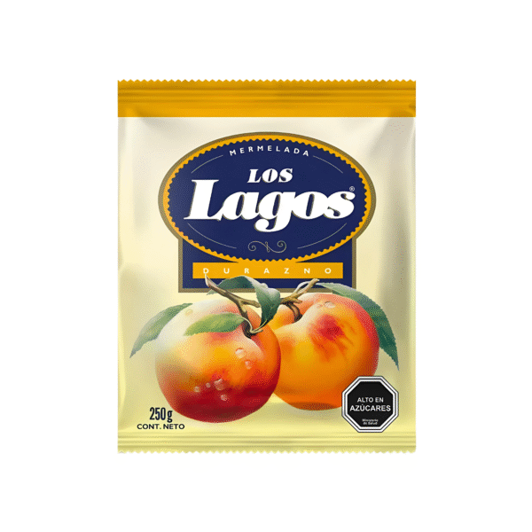 MERMELADA LOS LAGOS DURAZNO 250 G