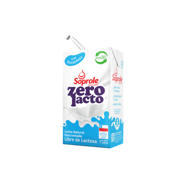 LECHE DESCREMADA ZERO LACTO SOPROLE 1 L