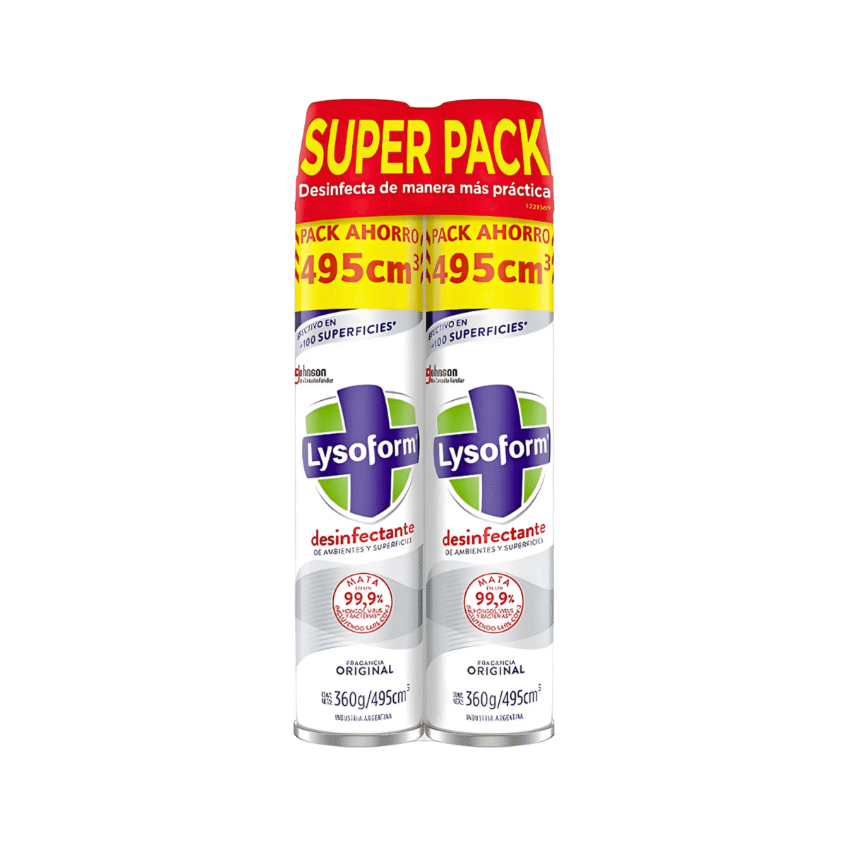 PACK LYSOFORM 2U 495 CC