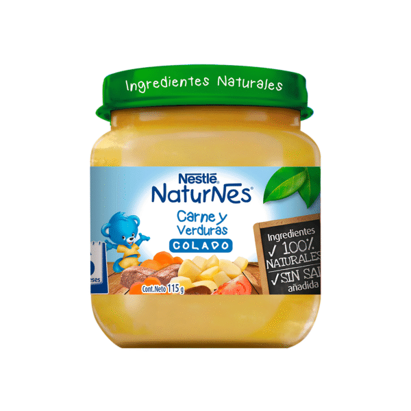 COLADO NATURNES CARNE Y VERDURAS NESTLE 115 G