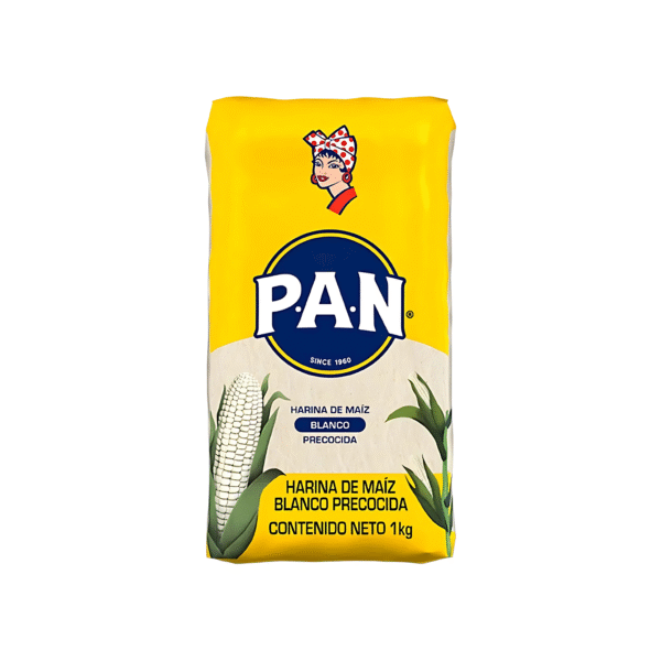HARINA DE MAIZ BLANCO PRECOCIDA PAN  1 KG
