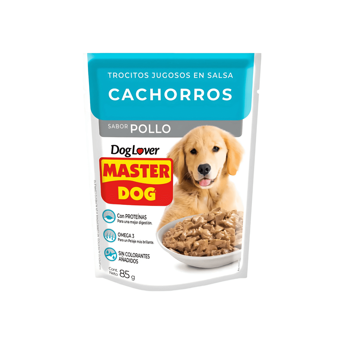 MASTER DOG CACHORROS SABOR CARNE 100 G
