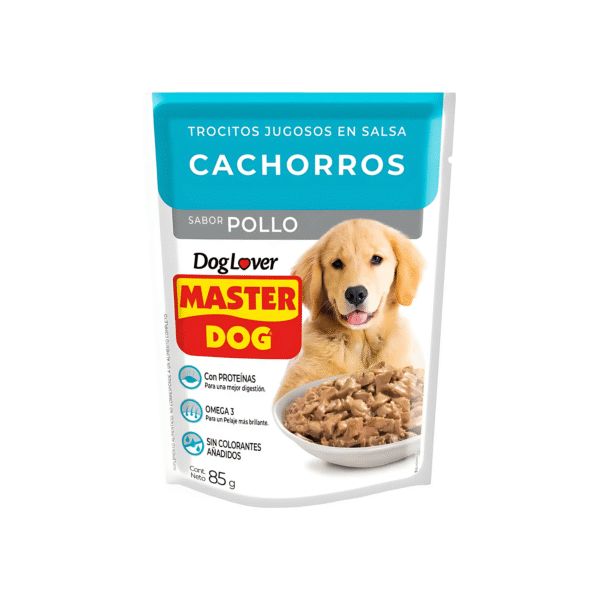 MASTER DOG CACHORROS SABOR CARNE 100 G