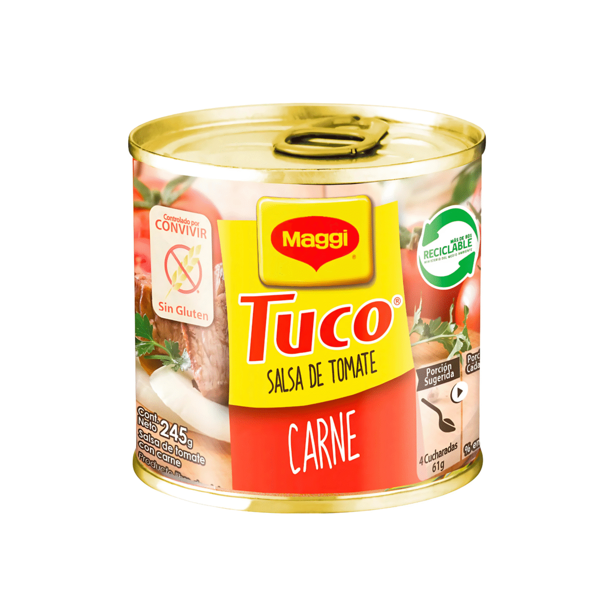 SALSA DE TOMATE MAGGI TUCO CON CARNE 245 G