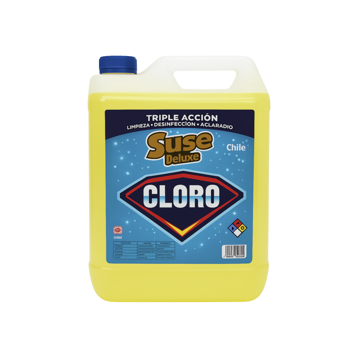 CLORO CONCENTRADO SUSE DELUXE 5 L