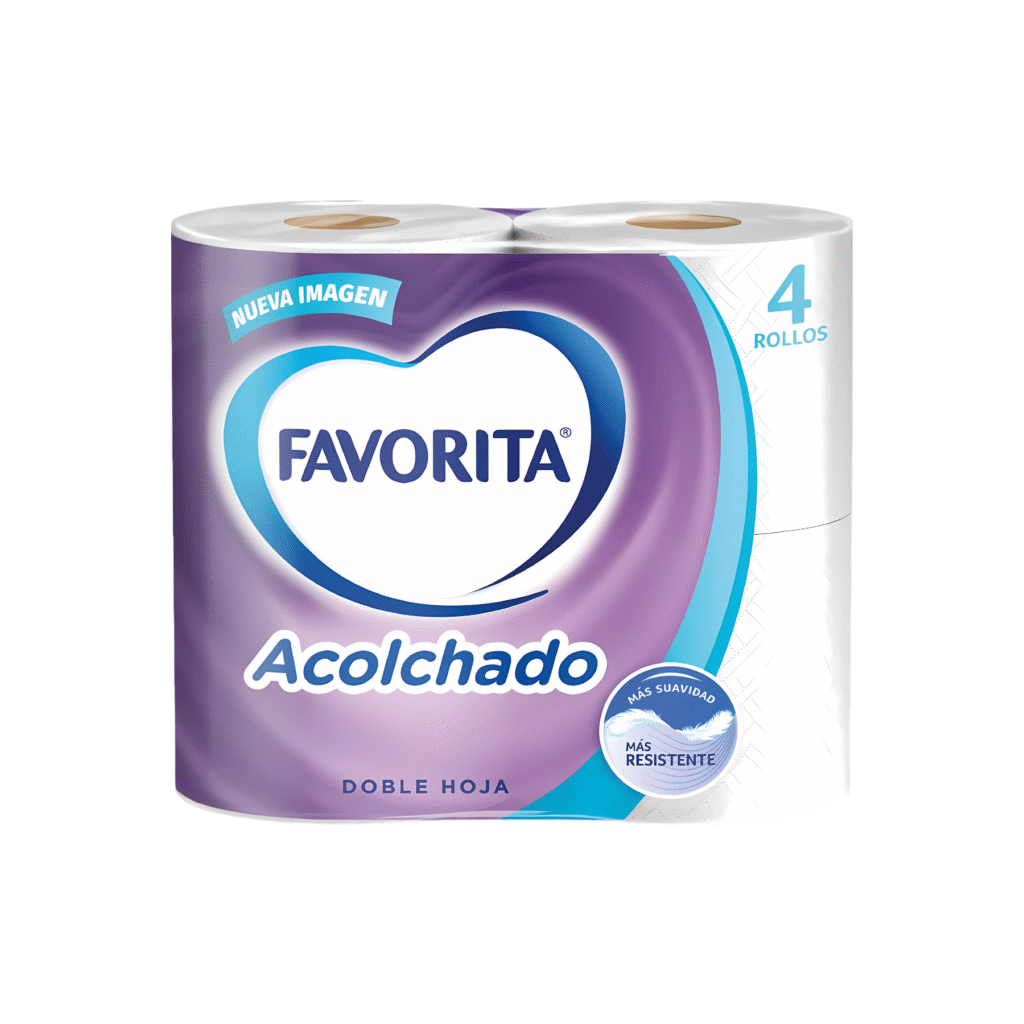 PAPEL HIGIÉNICO FAVORITA 4U X 22M