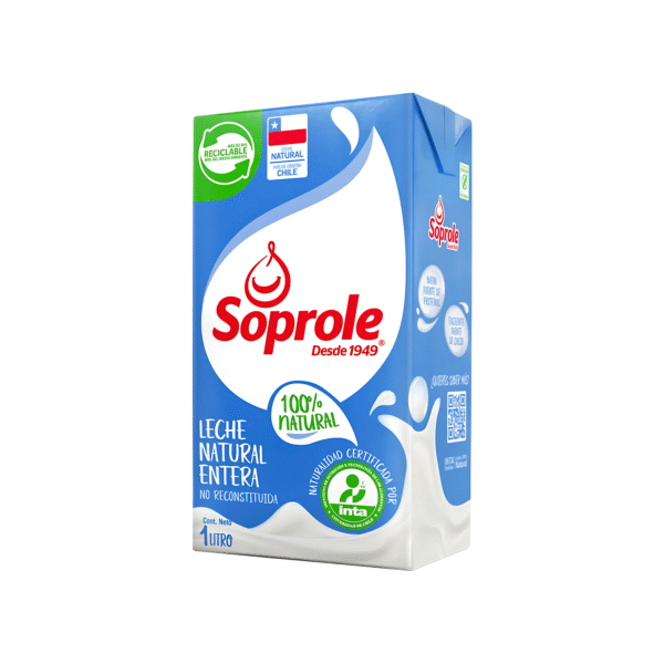 LECHE ENTERA SOPROLE 1 L