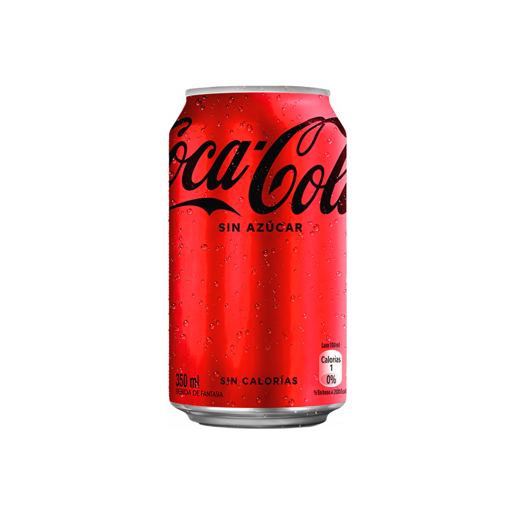 COCA COLA ZERO AZÚCAR 350 ML
