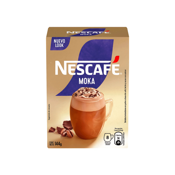 CAFÉ NESCAFÉ MOKA 144 G (18G X 8U)