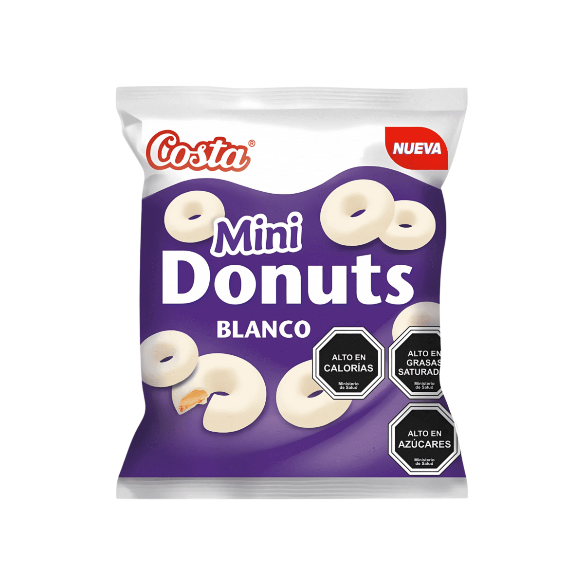 GALLETA COSTA MINI DONUTS BLANCO 35 G