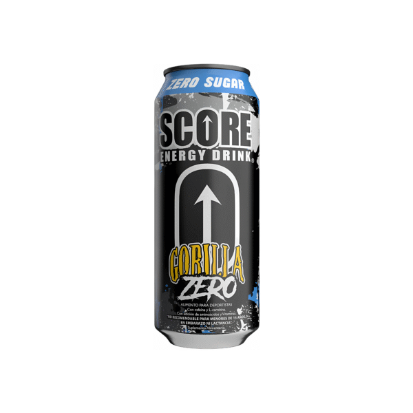 BEBIDA ENERGETICA SCORE GORILLA ZERO 473 ML