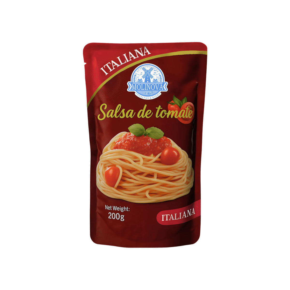 SALSA DE TOMATE MOLINOVA ITALIANA 200 G