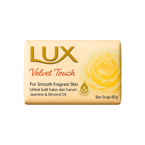PACK JABÓN BARRA LUX VELVET TOUCH X6 U 80 G