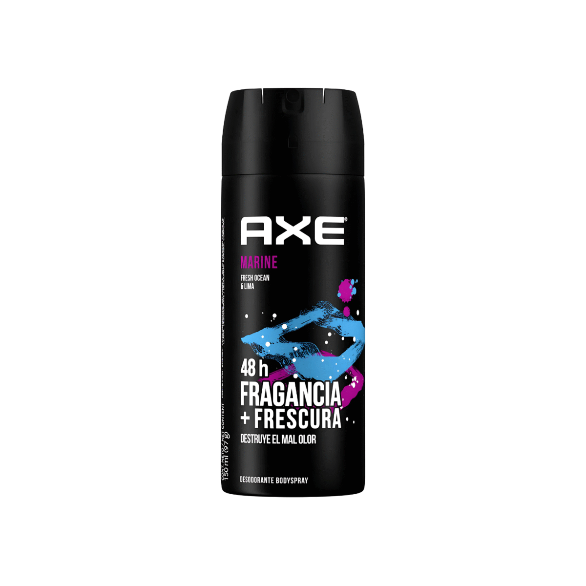 AXE DESODORANTE SPRAY MARINE 150 ML - FRESH OCEAN Y LIMA - Imagen 1