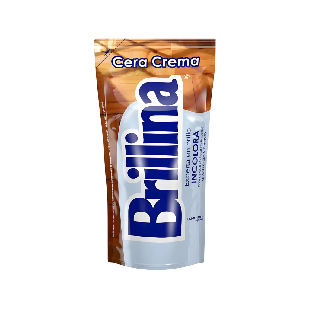 CERA CREMA BRILLINA INCOLORA 340 ML
