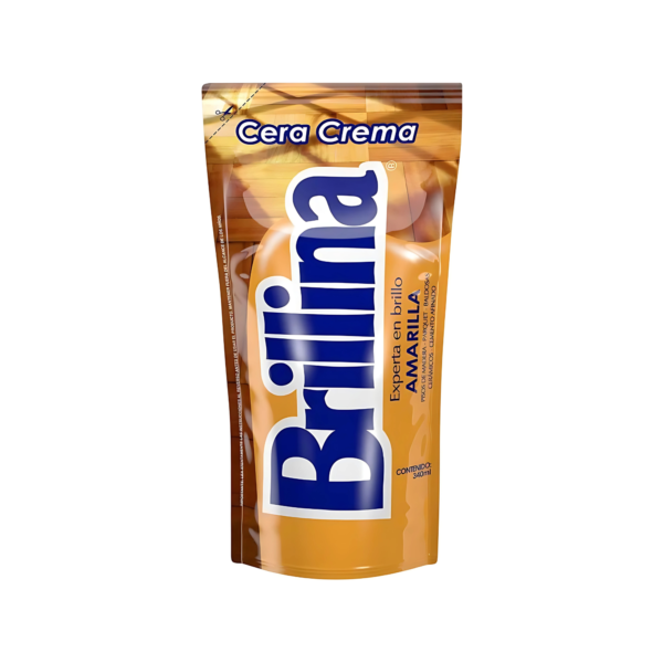 CERA CREMA BRILLINA AMARILLA 340 ML