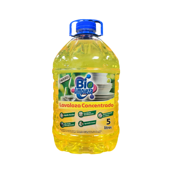 LAVALOZA CONCENTRADO BIO LIMPIEZA 5 L
