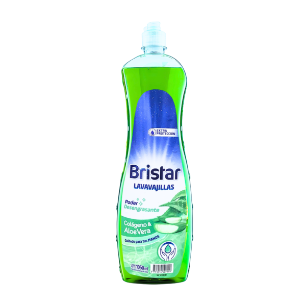 LAVAVAJILLAS BRISTAR COLÁGENO Y ALOE VERA 1050 ML