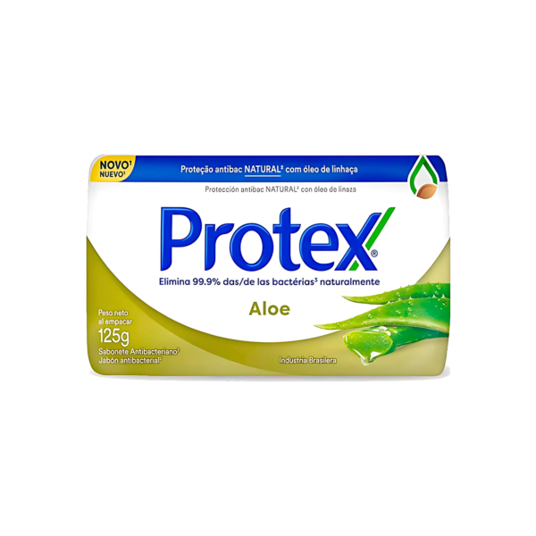PACK JABÓN PROTEX ALOE X6 U 125 G