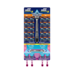 DISPLAY PRESTOBARBA GUILLETTE 3 HOJAS 24 U