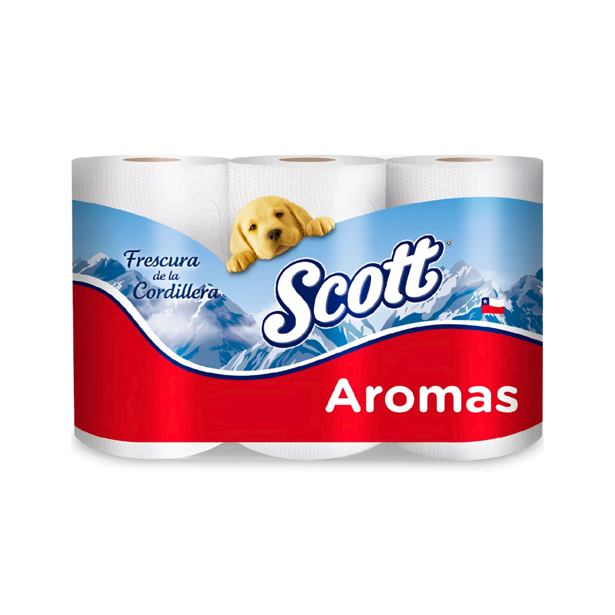 PAPEL HIGIÉNICO SCOTT AROMAS 6 X 21 M (X8 PAQUETES)