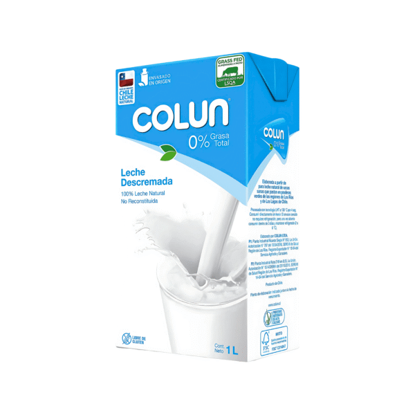 LECHE DESCREMADA COLUN 1 L