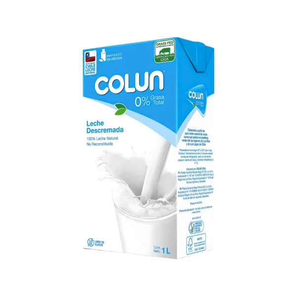 LECHE DESCREMADA COLUN 1 L