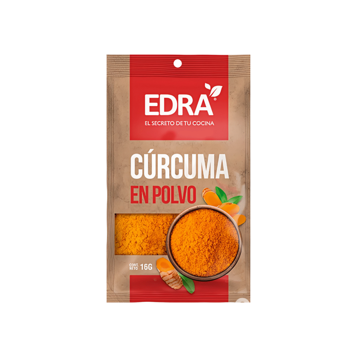 CÚRCUMA EN POLVO EDRA 16 G