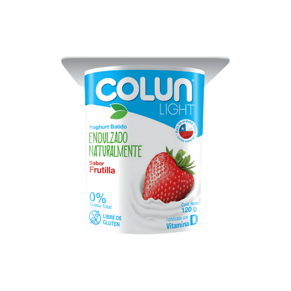 YOGHURT GRIEGO LIGHT FRUTILLA COLUN 120 G