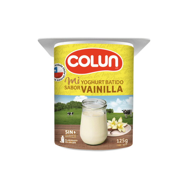 YOGHURT BATIDO VAINILLA COLUN 125 G