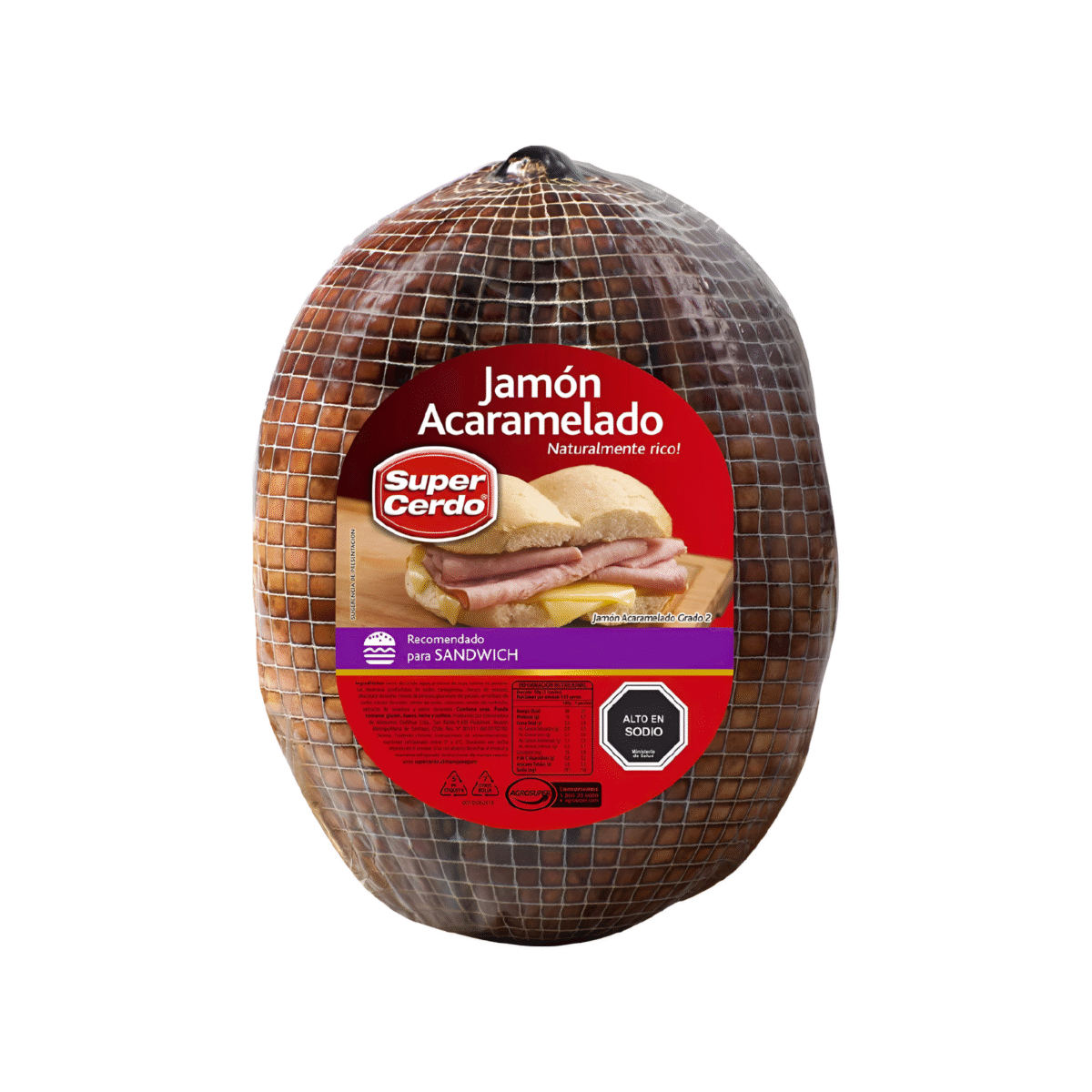 JAMÓN ACARAMELADO SUPER CERDO