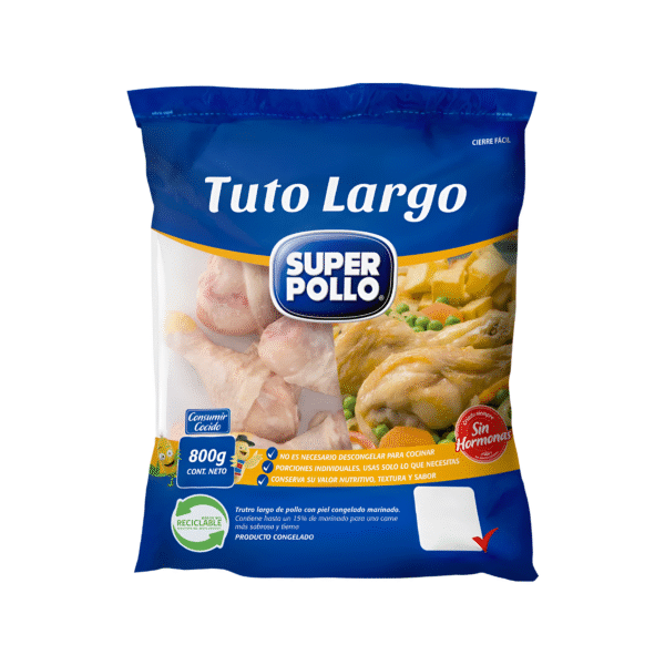 TUTO LARGO SUPER POLLO 800 G