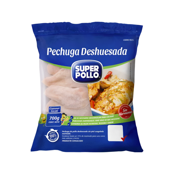 PECHUGA DESHUESADA SUPER POLLO 700 G