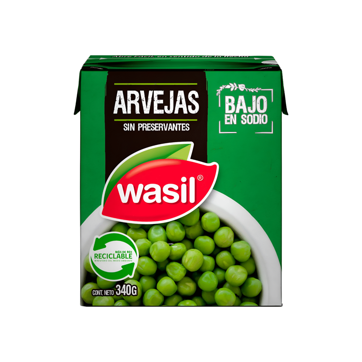 ARVEJAS WASIL 340 G