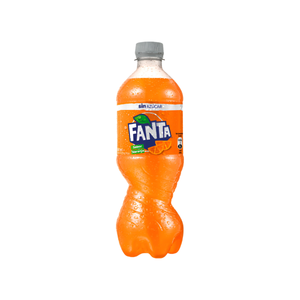FANTA NARANJA SIN AZUCAR 591 ML