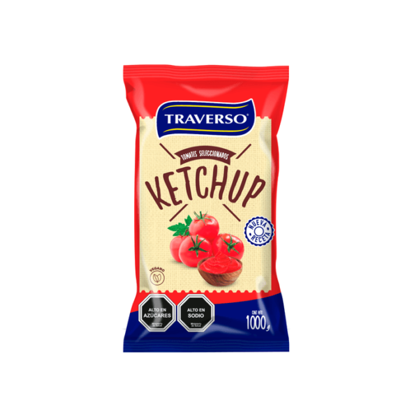 KETCHUP TRAVERSO 1 KG