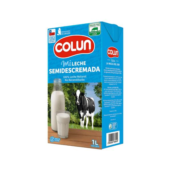 LECHE SEMIDESCREMADA COLUN 1 L
