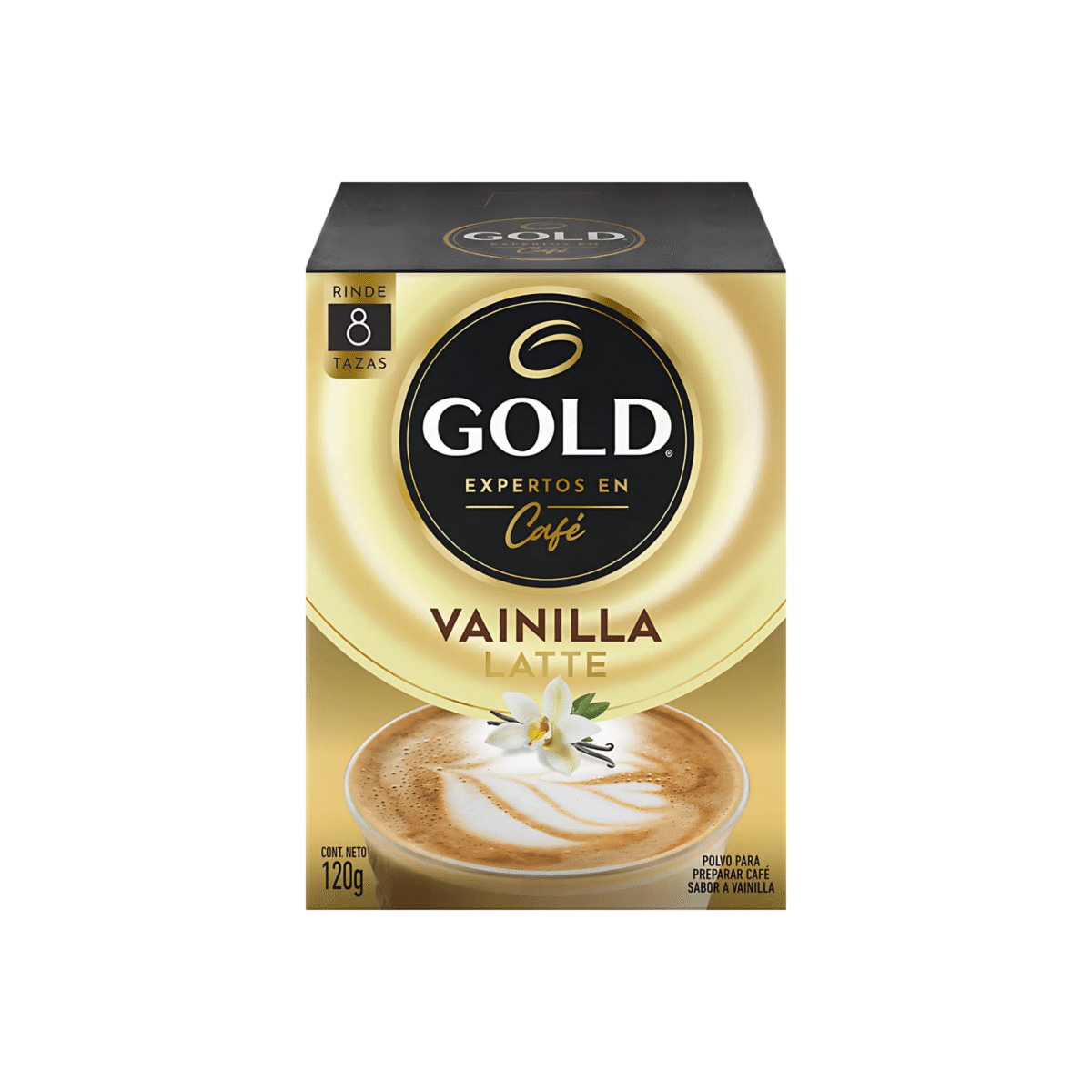 DISPLAY CAFE VAINILLA LATTE GOLD 8U X 15 G