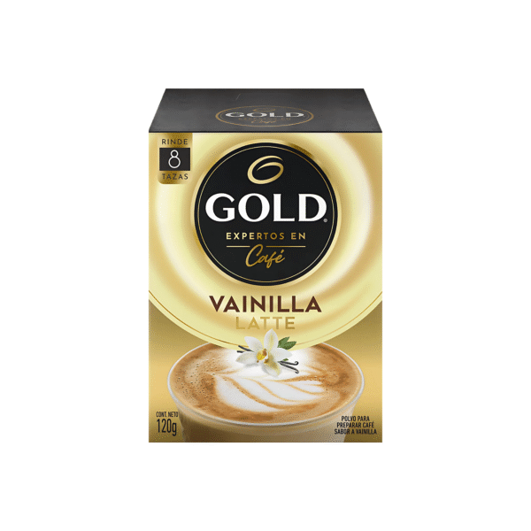 DISPLAY CAFE VAINILLA LATTE GOLD 8U X 15 G