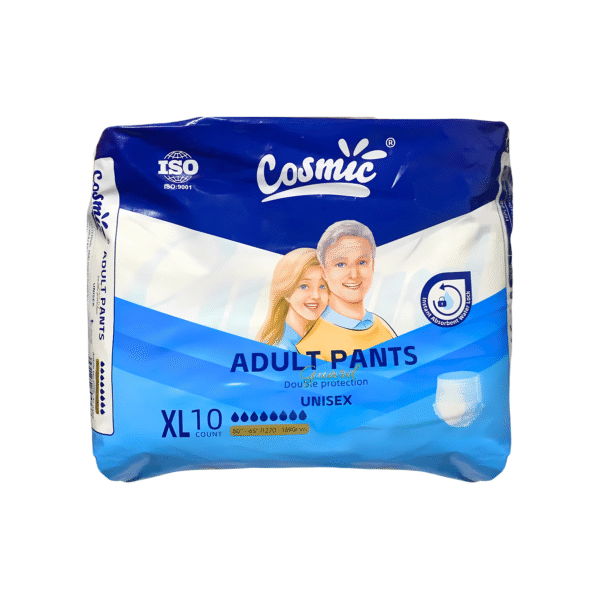 CALZÓN PARA ADULTO UNISEX COSMIC TALLA XL 10 U